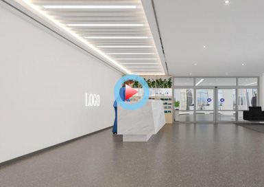 1000平米辦公空間設計全景案例
