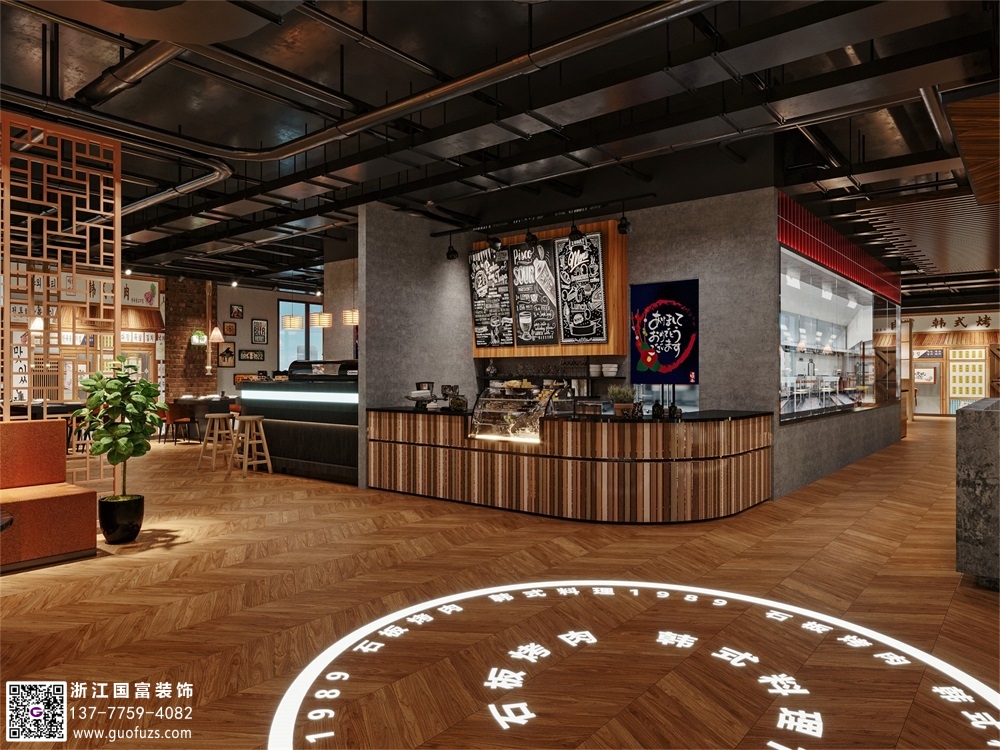 ?紅磚水泥工業風烤肉店設計風格介紹